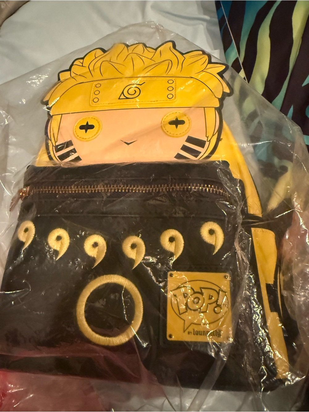 Loungefly POP! Naruto Six Paths Sage Mini Backpack Anime Cosplay Bag NWT new